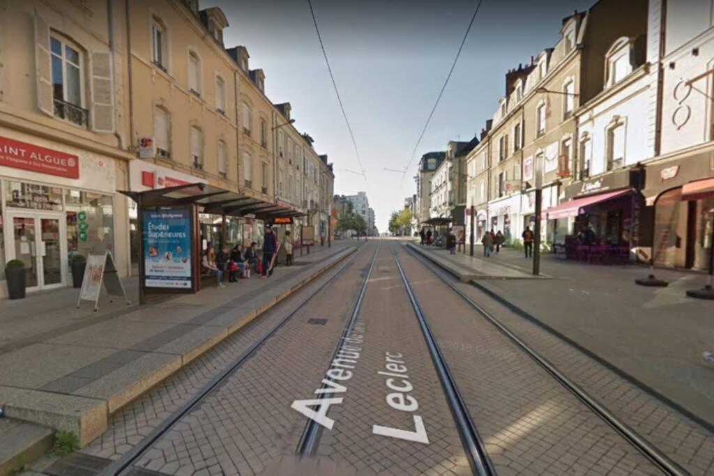 Appart T2 Prefecture Et Centre Ville Le Mans Bagian luar foto